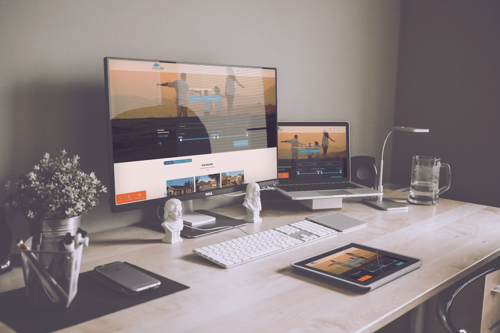 real estate website lennartc-webdesign