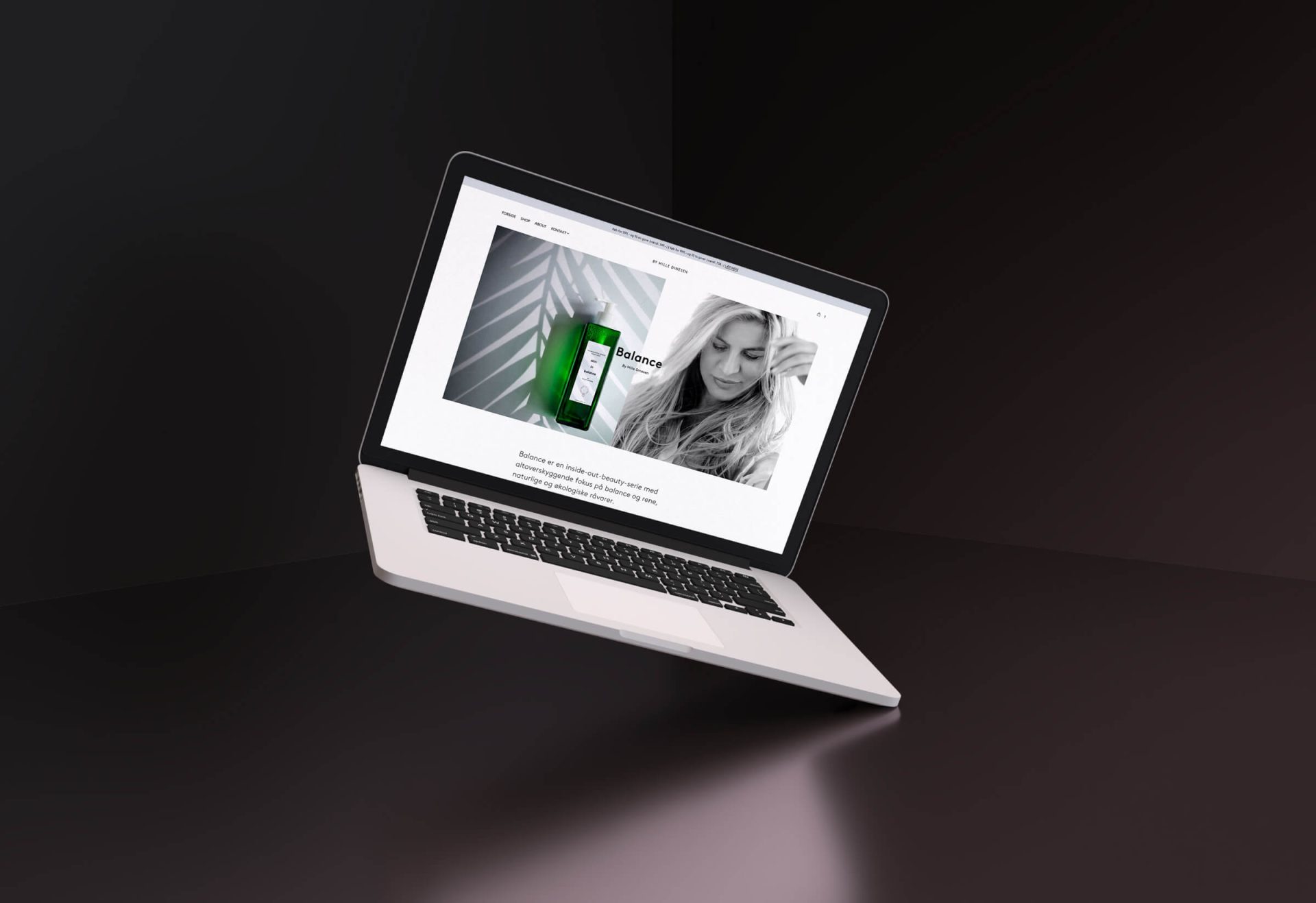 Web development: Milledinesen.dk